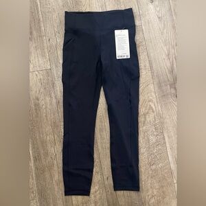 Lululemon Invigorate Everlux Navy Leggings